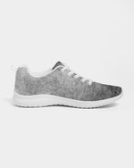 Womens Sneakers - Grey Tie-dye Style Canvas Sports Shoes / Running