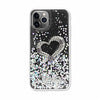 Love Heart Crystal Shiny Glitter Sparkling Jewel Case Cover for iPhone