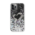 Love Heart Crystal Shiny Glitter Sparkling Jewel Case Cover for iPhone