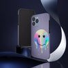 Happy Face with Stars Tough Case for iPhone with Wireless Charging