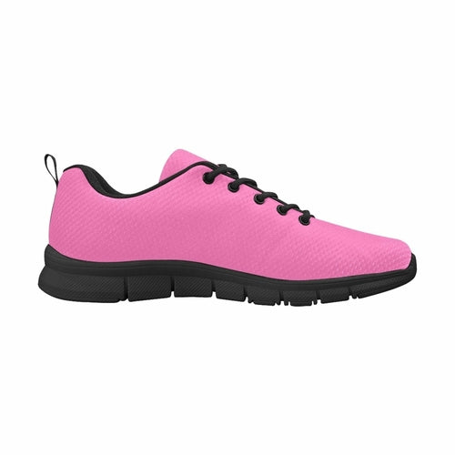 Sneakers For Women, Hot Pink And Black - Running Shoes