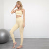 Seamless Yoga Suit Sports Bra Top Gym Leggings Pants Running Tights