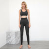 Seamless Yoga Suit Sports Bra Top Gym Leggings Pants Running Tights