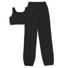 Solid Skinny Stretch Two Pieces Set Foe Women Tracksuit